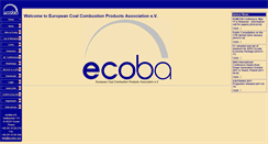 Desktop Screenshot of ecoba.com